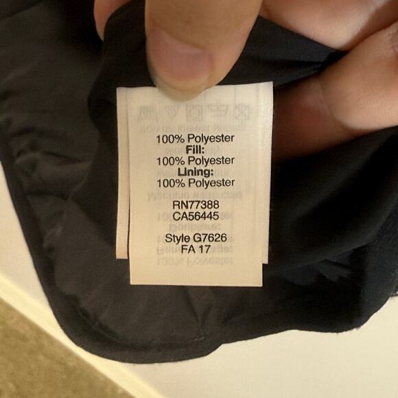 J.Crew Herringbone Quilted Puffer Vest Zip-Up Size Small - Picture 5 of 6